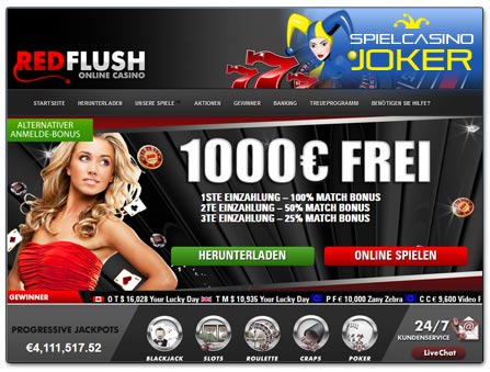 Red Flush Webseite