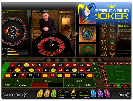 Book of Ra Live Roulette im DrückGlück Casino