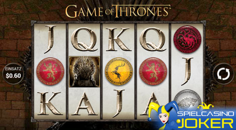 Game of Thrones Spielautomat auf dem Handy