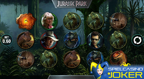 Jurassic Park Spielautomat auf dem Handy