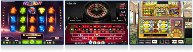 Royal Panda Casino Spiele