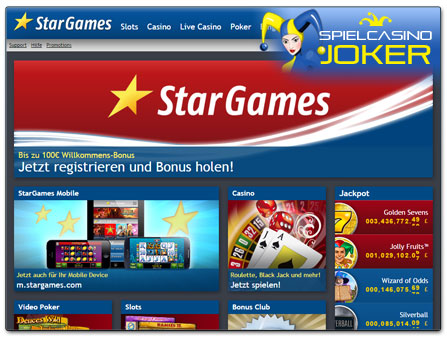 StarGames Casino Startseite